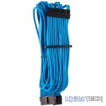 Corsair Premium Individually Sleeved ATX 24-Pin Cable Type 4 Gen 4  Blue